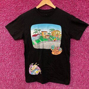 Nickelodeon Rocko's Modern Life Cartoon T-Shirt Small